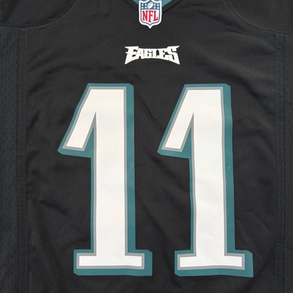 Men’s Nike Carson Wentz #11 NFL Philadelphia Eagles Football Jersey Medium - Picture 5 of 16
